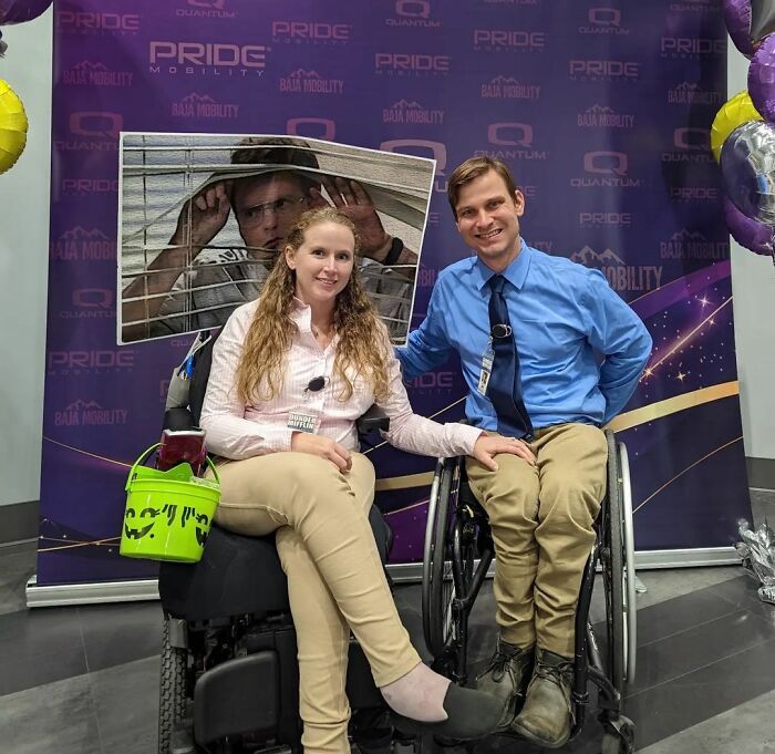 When Work Called Me To Scranton For A Halloween Open House, I Wasn't About To Miss This Perfect Costume Opportunity