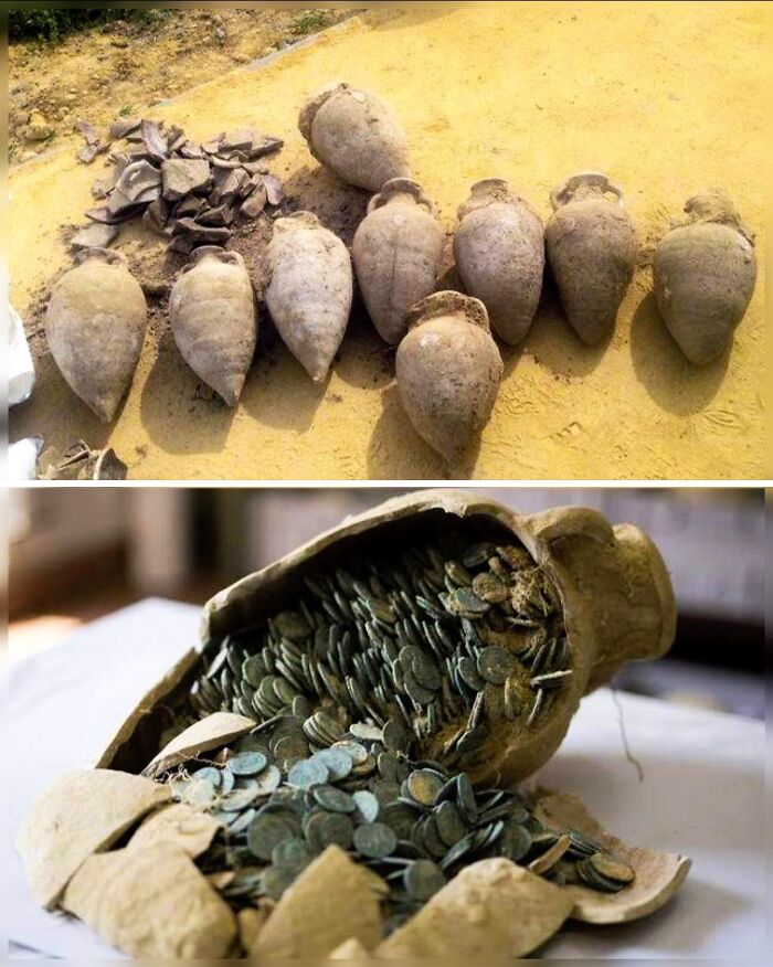 En abril de 2016, unos obreros de la construcción de Tomares, un barrio de Sevilla (España), hicieron un descubrimiento fortuito mientras instalaban electricidad en el parque público El Zaudín.