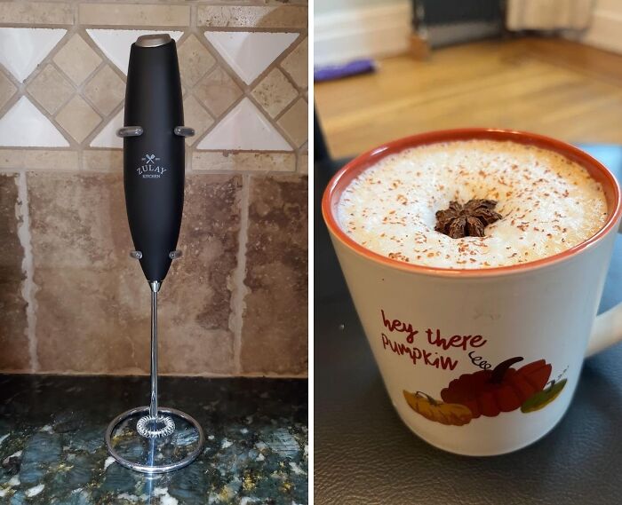 Indulge In Creamy Goodness! This Milk Frother Wand Is A Gift To Your Coffee Game