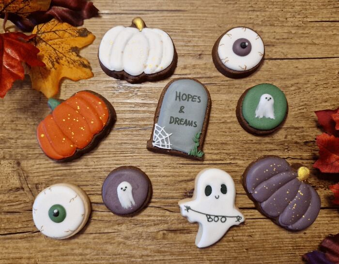 First Time Making Cookies For Halloween