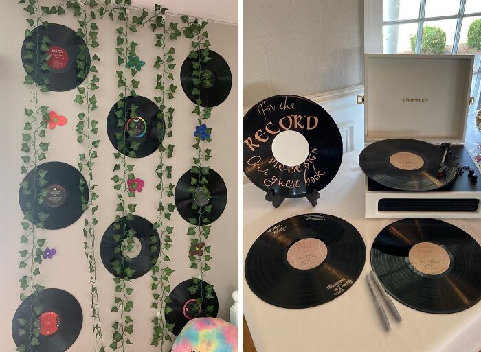 Forget Boring Wall Art, These Records Are Spinning A New Kind Of Cool! This Lot Of 12" Vinyl Records Is The Perfect Way To Add Some Vintage Vibes To Your Space