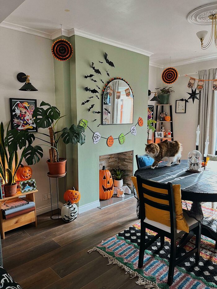 Halloween Decorations Are Up