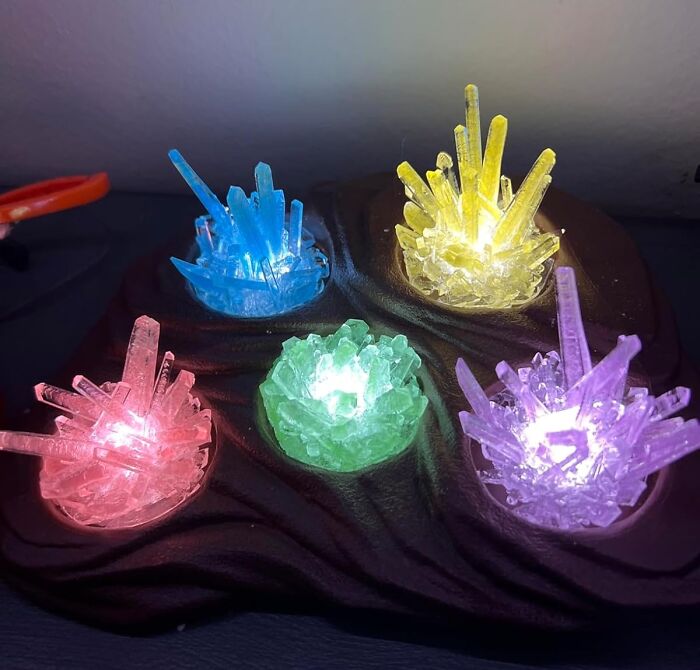 The National Geographic Mega Crystal Growing Kit Lets Kids Grow Their Own Crystals And Discover The Magic Of Geology