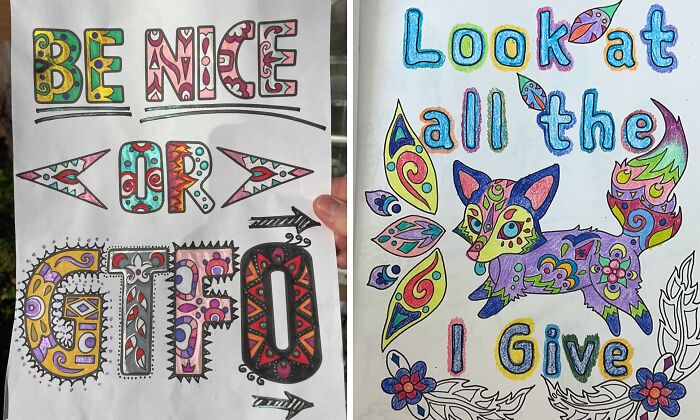 Unleash Your Inner Swear-Word Artist With The Wonderfully Irreverent Maybe Swearing Will Help Adult Coloring Book That Lets You Unleash Your Frustrations In Technicolor (And Profanity-Laced) Glory