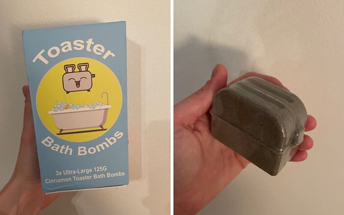 Soak Up The Absurdity With The Bizarrely Brilliant Toaster Bath Bomb That's Equal Parts Relaxing And Ridiculous