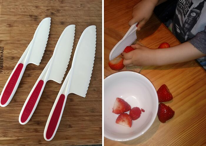 Chop, Slice, And Dice With Confidence Using The Kid Safe Kitchen Knife Set, A Safe And Fun Way For Little Chefs To Help With Holiday Prep