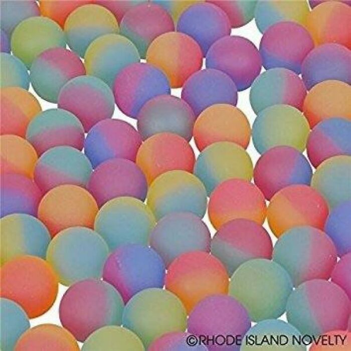 Anyone Else Remember The Weird, Course Texture These Bouncy Balls Had?