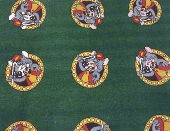 I Had Forgotten About Chuck E. Cheese Carpet