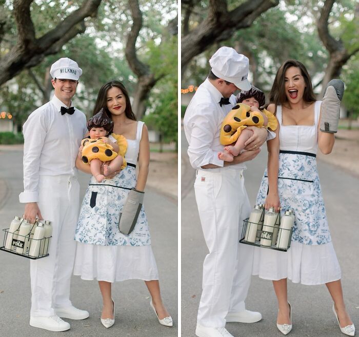 Love This Simple Family Costume Just In Time For Halloween Season! And If You Have Multiple Kids, They Can All Be Cookies - Because One Is Never Enough