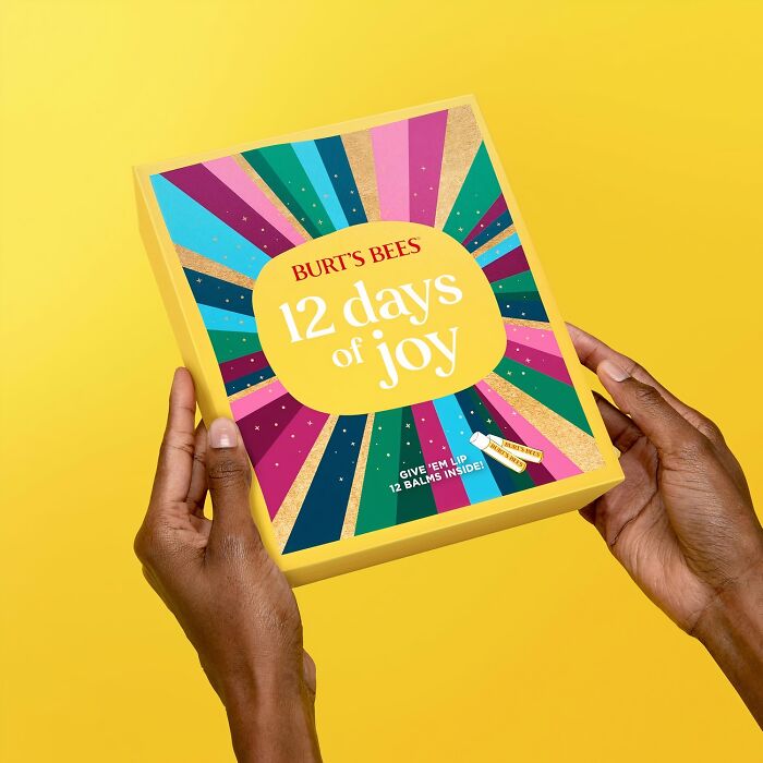 Softly Spreading Cheer With The Burt's Bees 12 Days Of Joy Lip Balm Advent Calendar - Lip-Loving Holiday Happiness!