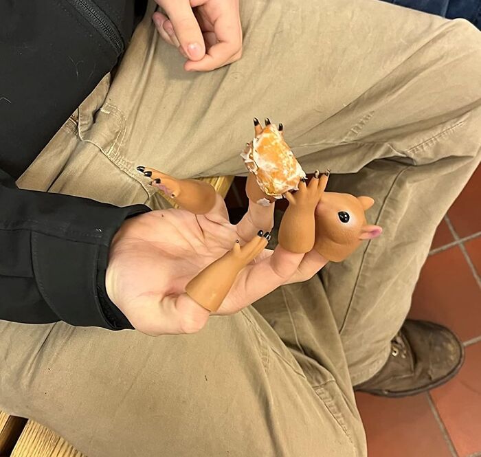 Go Nuts For A Friend's Love Of Whimsy With The Squirrel Finger Puppet Set