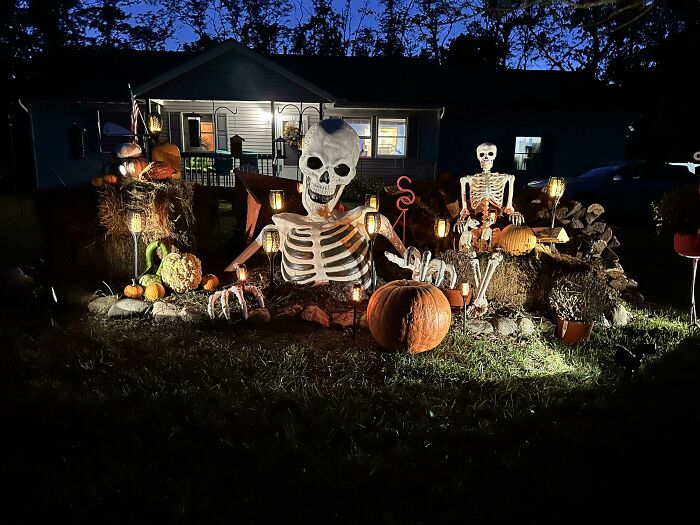 Our First Time Decorating For Spooky Season!