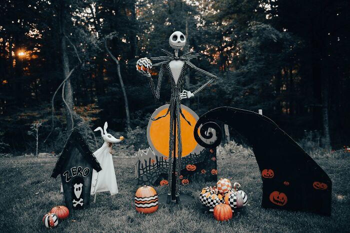This Is Our Latest Attempt At Recreating The World-Famous Jack Skellington And Making Him Fully Articulated And Posable To Be A Perfect Halloween Decoration