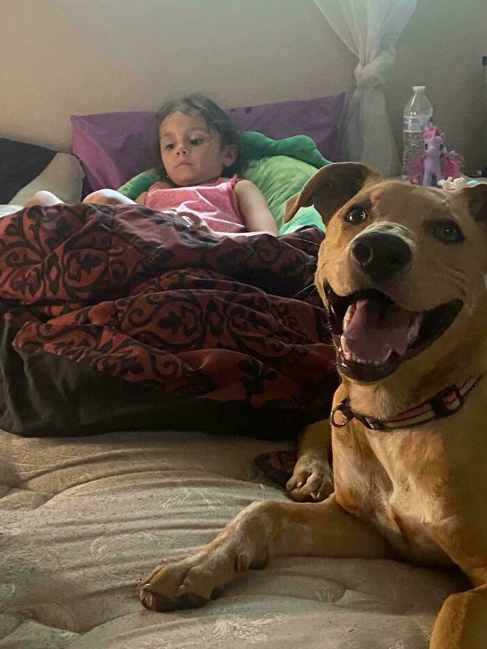 Darla Ate My Daughter’s Two Slices Of Pizza While She Was In The Restroom 😂