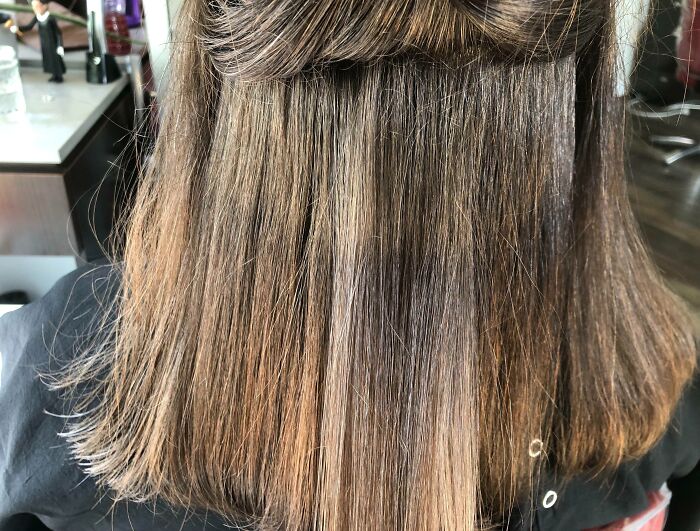 My Wife's Hair Color Naturally Changing After Childbirth