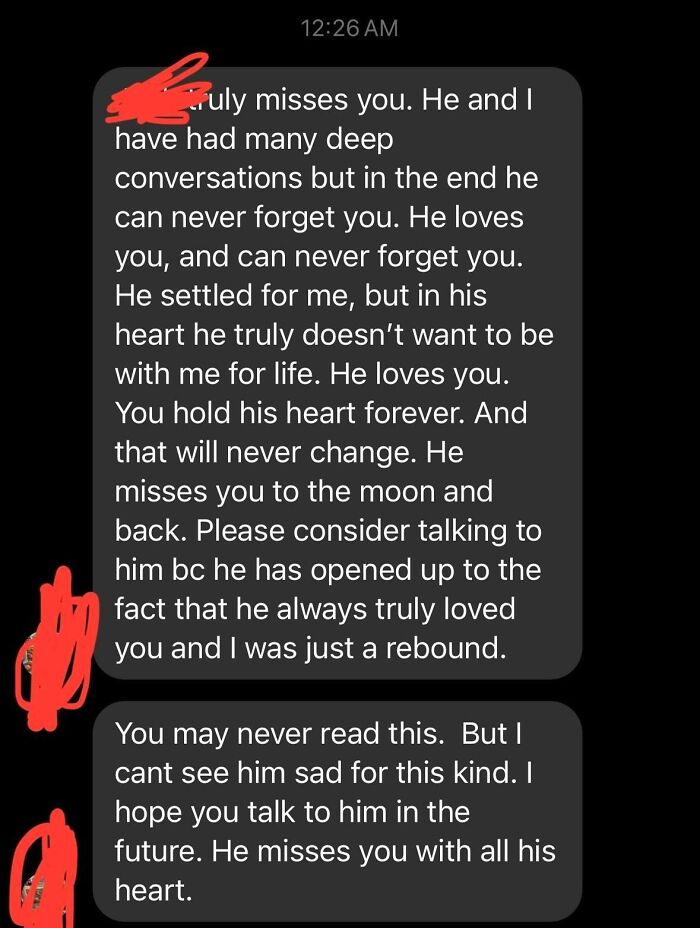 My High School Boyfriend’s Wife Just Sent Me This. We’re 35 Now