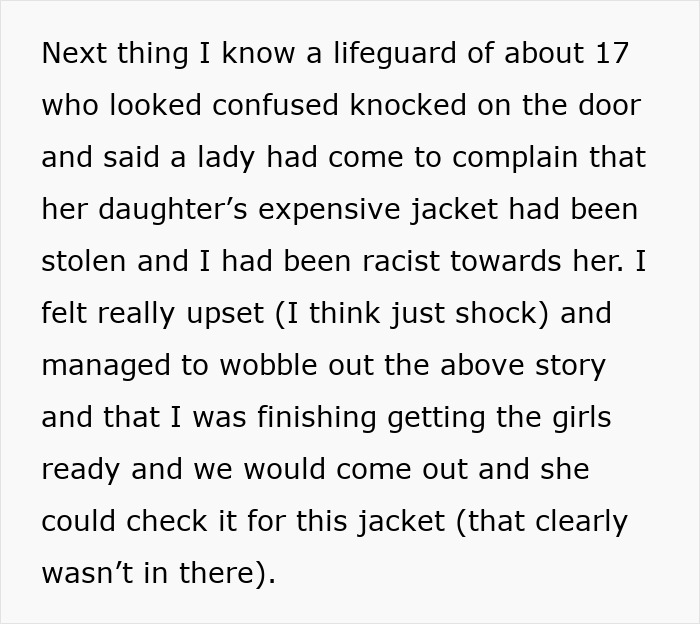 Creepy Lady Tries Entering Changing Room With Mom And Girls, Calls Mom Racist For Stopping Her Creepy Lady Tries Entering Changing Room With Mom And Girls, Calls Mom Racist For Stopping Her