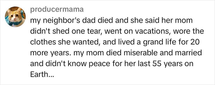 People Share Stories Of Their Grandmas Finally Being Free Of Their Controlling Boomer Husbands People Share Stories Of Their Grandmas Finally Being Free Of Their Controlling Boomer Husbands