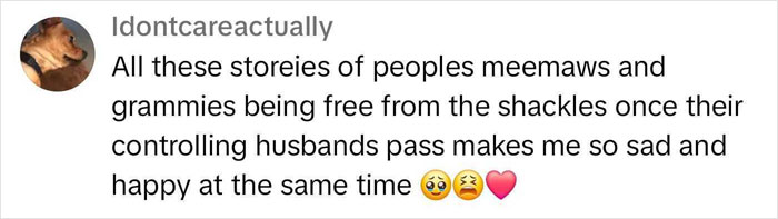 People Share Stories Of Their Grandmas Finally Being Free Of Their Controlling Boomer Husbands People Share Stories Of Their Grandmas Finally Being Free Of Their Controlling Boomer Husbands
