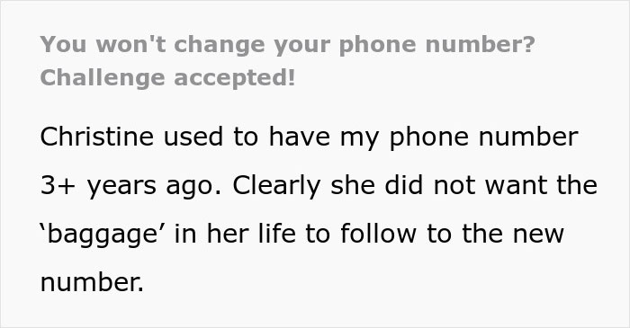 Woman Refuses To Change Her Phone Number, Current Owner Starts Making Her Life Hell Woman Refuses To Change Her Phone Number, Current Owner Starts Making Her Life Hell