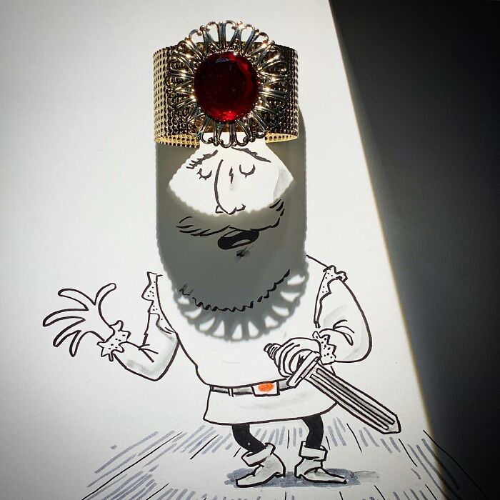 Awesome Extraordinary Art With Shadow Drawings By Vincent Bal