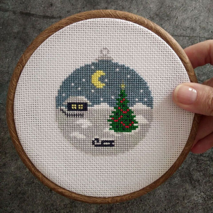Cross Stitch: My Christmas Preparations (15 Pics)