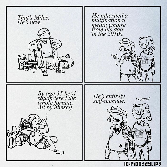 Discovering Moosey Lips: The Darkly Humorous World Of An Instagram Comic Artist