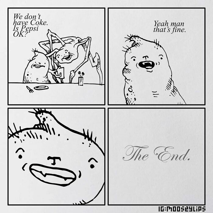 Discovering Moosey Lips: The Darkly Humorous World Of An Instagram Comic Artist