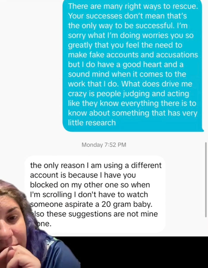 “Such Ignorance”: Toxic Side Of Animal Rescue Shown After TikToker’s Heated Exchange With Hater “Such Ignorance”: Toxic Side Of Animal Rescue Shown After TikToker’s Heated Exchange With Hater