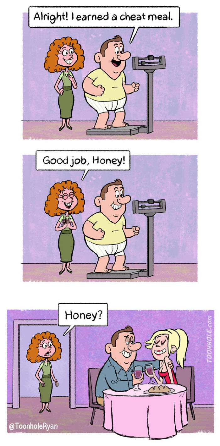 Funny And Sometimes Dark Comics With Unexpected Twists By Toonhole Ryan (New Pics)