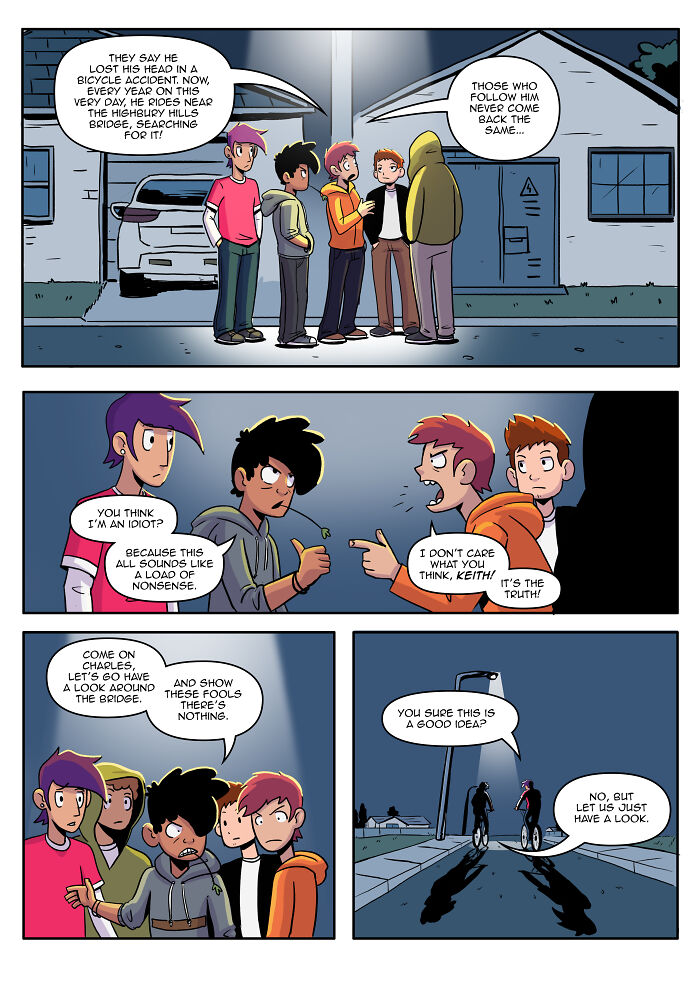 Halloween-Themed Comics From My &lsquo;Highbury Hills&rsquo; Series