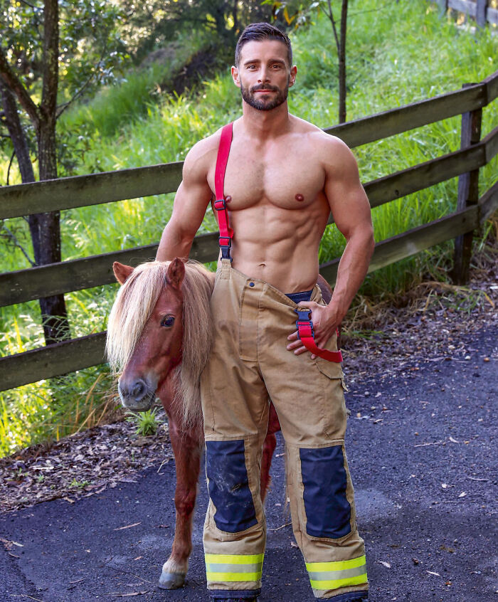 Jayden - Australian Firefighters Horse Calendar 2025