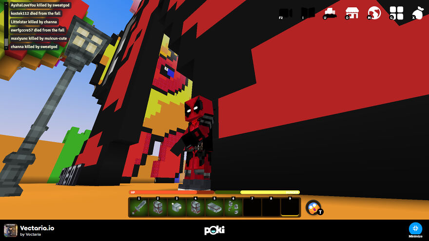 Me And Other Deadpools Danced In Vectaria.oi Online Game! (And More Fun Solo!)