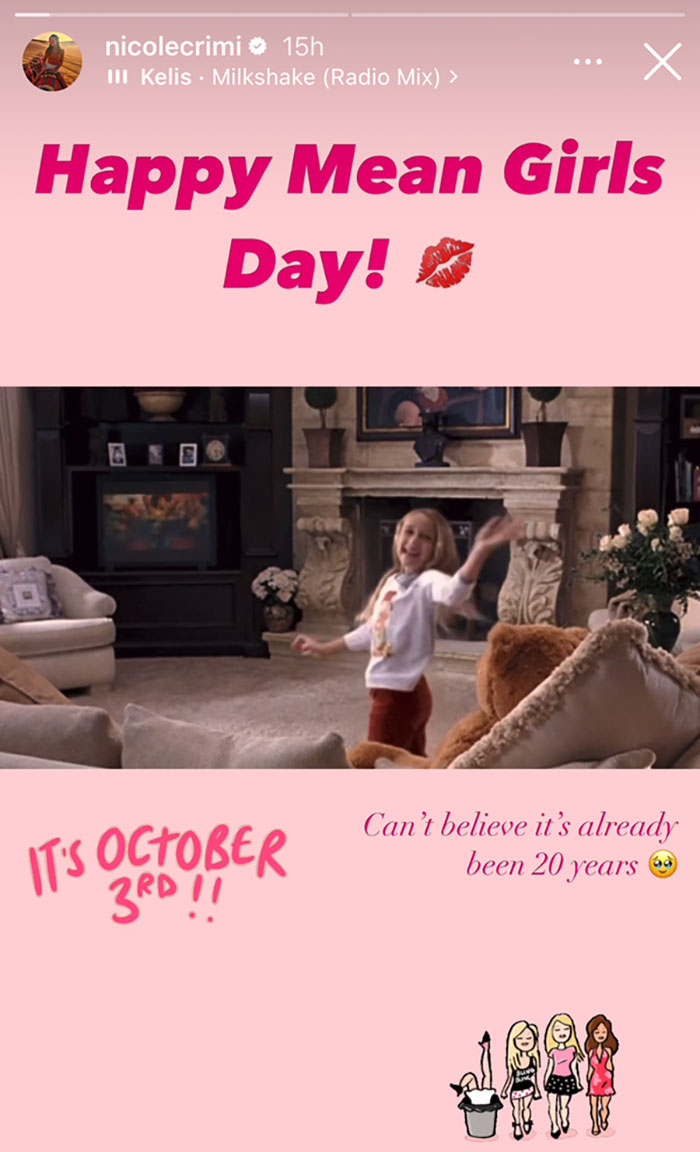 Lindsay Lohan And Other Mean Girls Cast Celebrate 20th Anniversary Of &ldquo;October 3rd&rdquo;