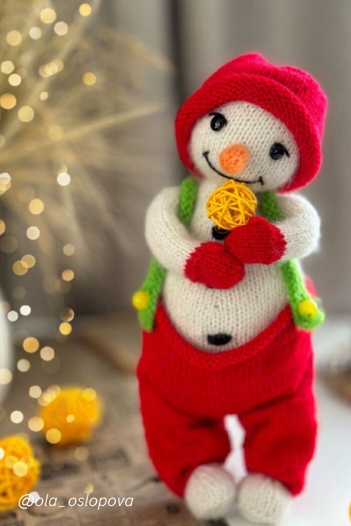 Here's My Idea For A Snowman-Inspired Knitting Pattern