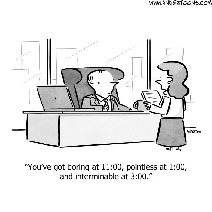 New Black And White One-Panel Comics By A Talented Cartoonist