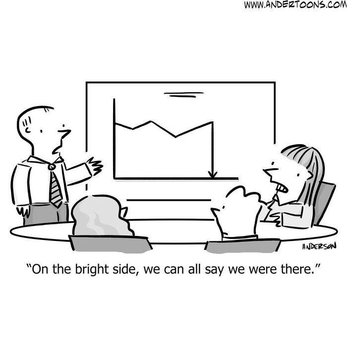 New Black And White One-Panel Comics By A Talented Cartoonist