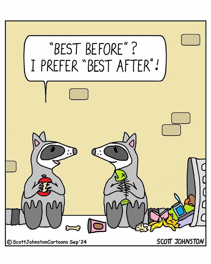 Humorous Single-Panel Comics By Scott Johnston