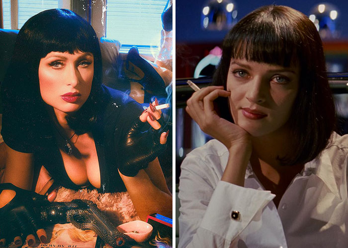 Paris Hilton as Mia Wallace