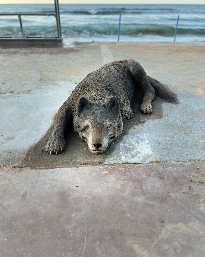 Realistic Sand Sculptures By Andoni Bastarrika