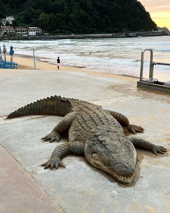 Realistic Sand Sculptures By Andoni Bastarrika