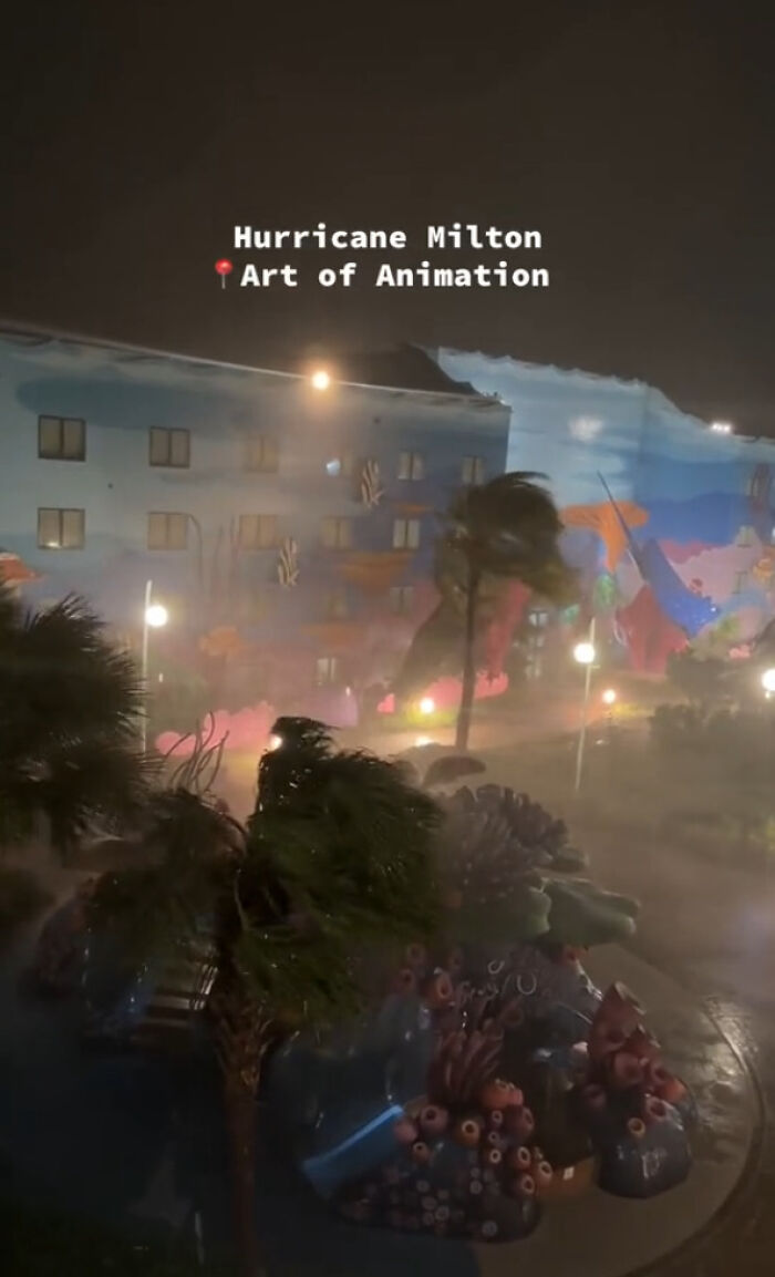 Disney World Gets Battered By Hurricane Milton In Terrifying Footage Disney World Gets Battered By Hurricane Milton In Terrifying Footage