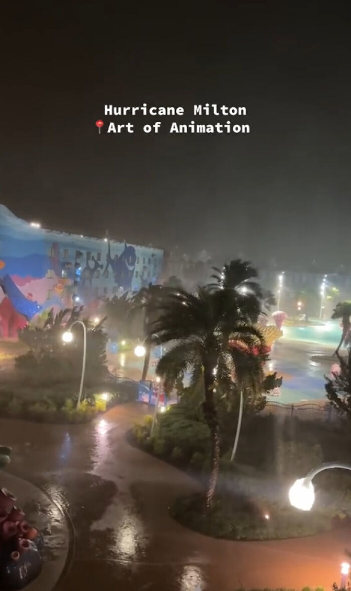 Disney World Gets Battered By Hurricane Milton In Terrifying Footage Disney World Gets Battered By Hurricane Milton In Terrifying Footage