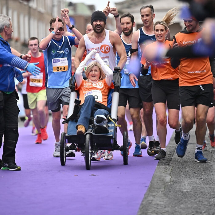 Farrell Finishes Marathon With Ireland&rsquo;s Oldest Surviving Person With Epidermolysis Bullosa