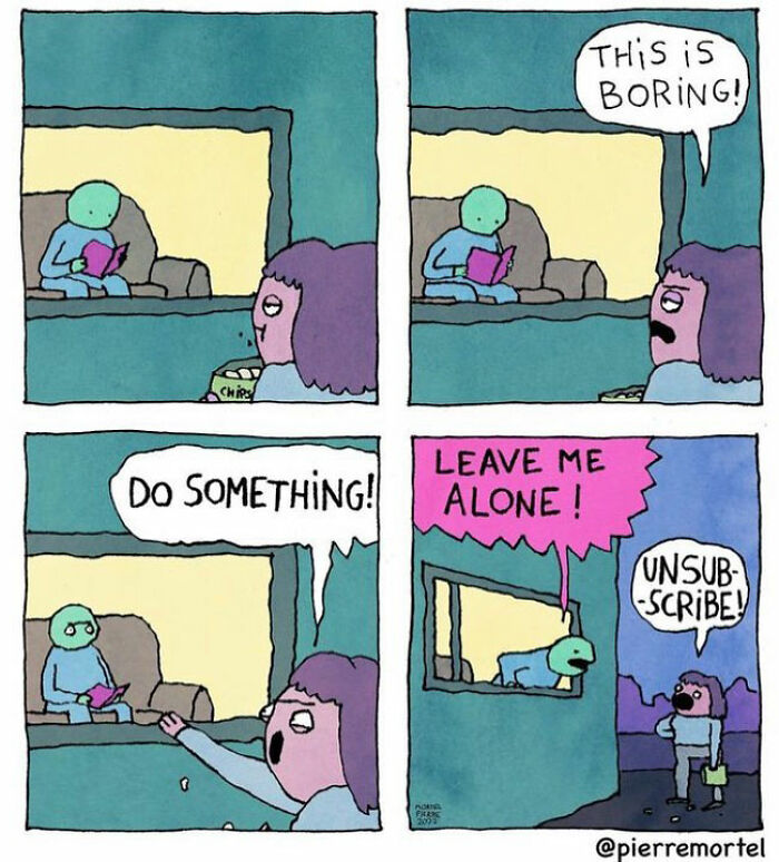 Quirky Comics That Dabble In The Ridiculousness Of Life By Pierre Mortel