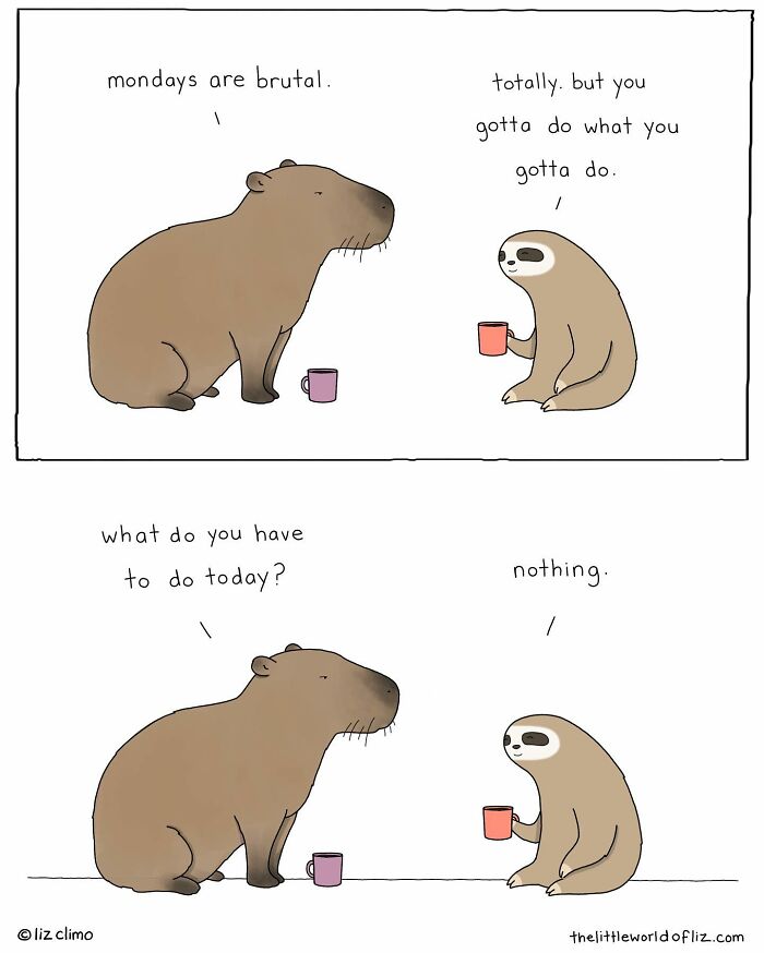 The Whimsical World Of Liz Climo: Where Animals Speak And Positivity Reigns (New Pics)