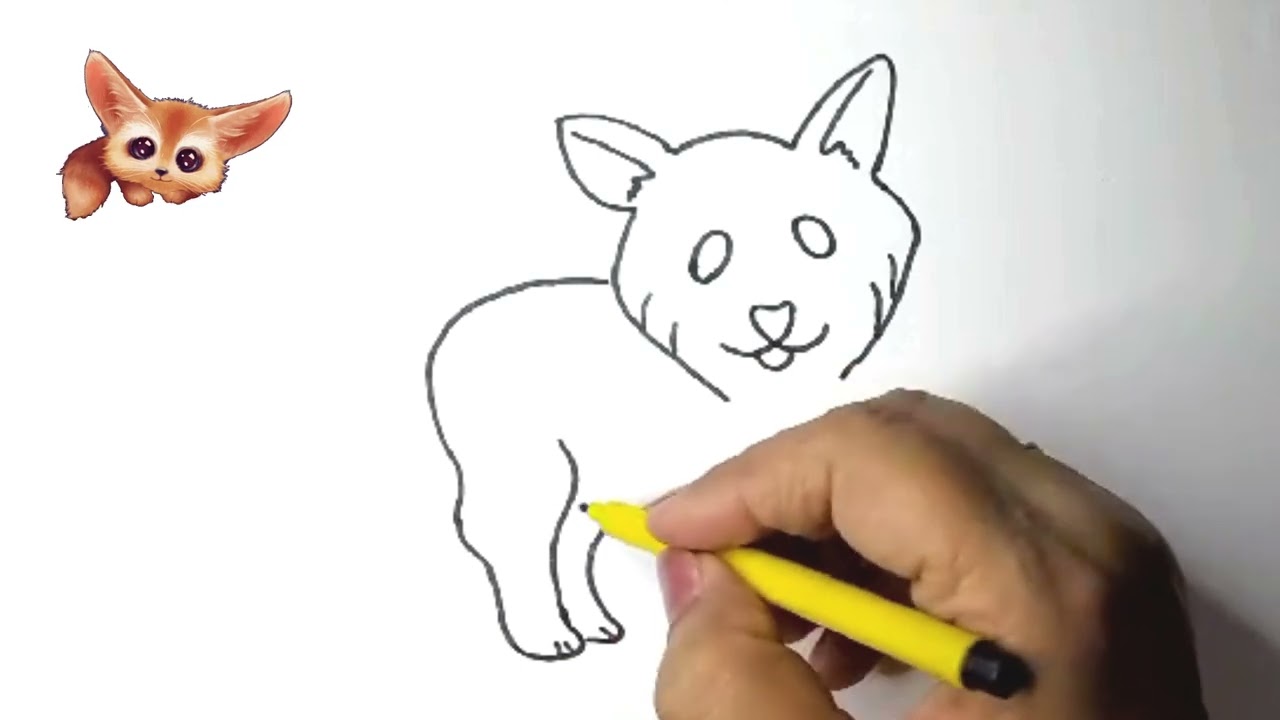 How To Draw A Coyote
