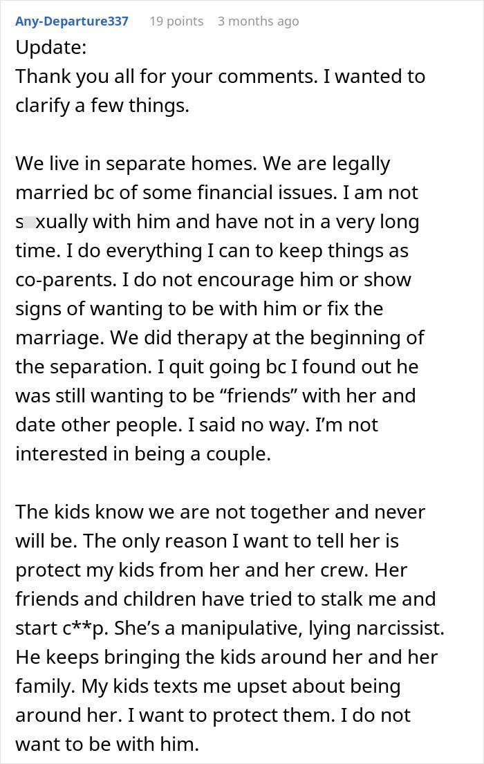 Husband Tries To “Fix” Marriage While Cozying Up To Mistress, Wife Has Had Enough Husband Tries To “Fix” Marriage While Cozying Up To Mistress, Wife Has Had Enough