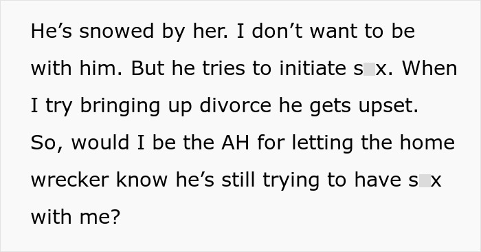 Husband Tries To “Fix” Marriage While Cozying Up To Mistress, Wife Has Had Enough Husband Tries To “Fix” Marriage While Cozying Up To Mistress, Wife Has Had Enough