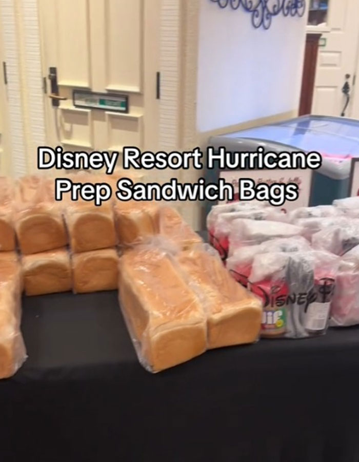 Guests Stuck In Disney Resort During Hurricane Milton Charged $10 For “Prep Sandwich Bags” Guests Stuck In Disney Resort During Hurricane Milton Charged $10 For “Prep Sandwich Bags”